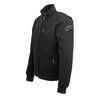 [TRIPLE FLEX PADDING] Carbon Black Soft Shell Biker Jacket