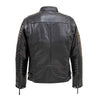 [TRIPLE FLEX PADDING] Enforcer™ Leather Biker Jacket
