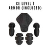 [TRIPLE FLEX PADDING] Road Armor™ Protective Biker Shirt Solid Colors